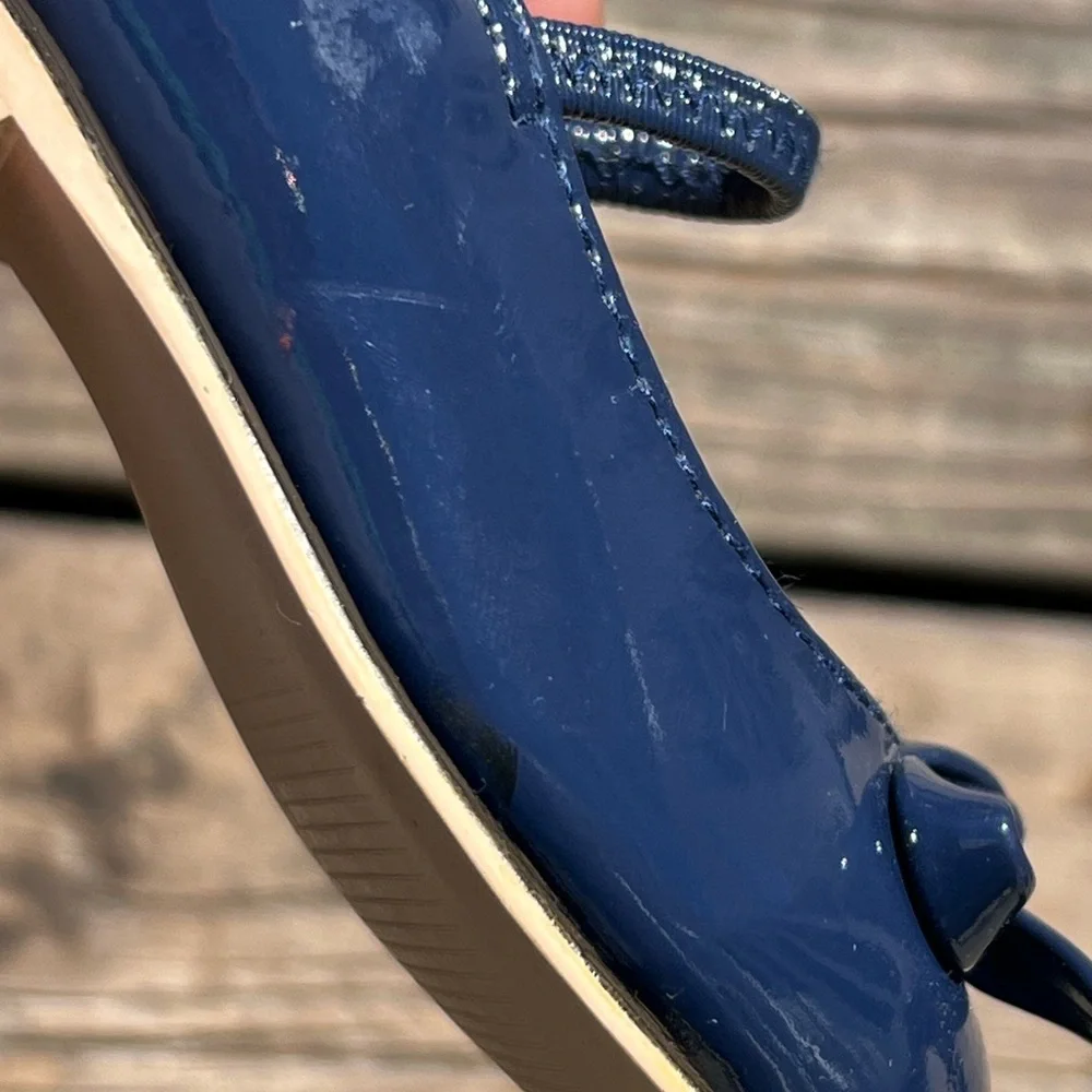 Janie And Jack Patent Bow Ballet Flat 🥿